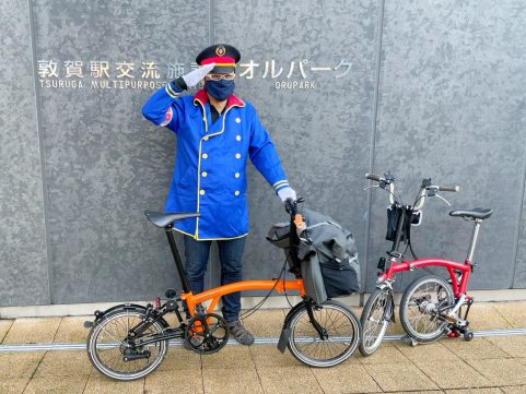 予算 1万円 自転車旅 Bromptonに乗って福井 敦賀で景勝とお魚を満喫 滋賀 彦根 自転車の楽しみと仲間がみつかる 趣味人専門自転車店 侍サイクル